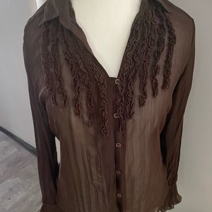 Sheer blouse